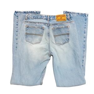 Vintage Express Women’s Jeans 7/8R 100% Cotton Button Fly Y2K